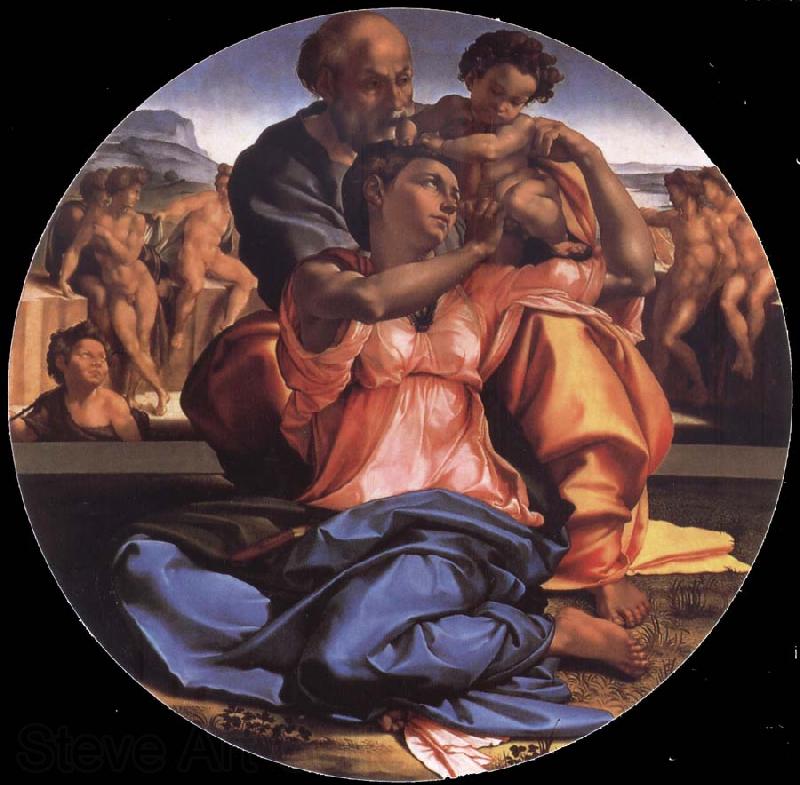 unknow artist The Sacred Family with the young one San Juan the Baptist one Spain oil painting art